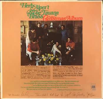 LP Herb Alpert & The Tijuana Brass: Christmas Album