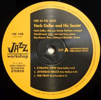 LP Herb Geller: Fire In The West