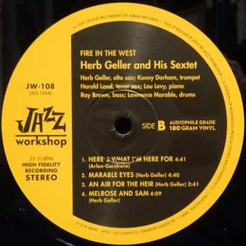LP Herb Geller: Fire In The West