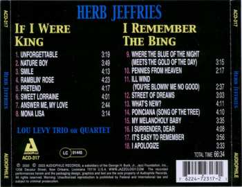 CD Herb Jeffries: If I Were King/I Remember The Bing