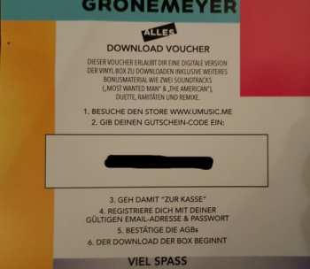 25LP/Doos Herbert Grönemeyer: Alles DLX | LTD | NUM