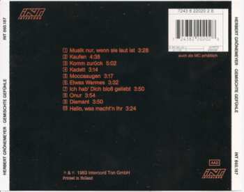 CD Herbert Grönemeyer: Gemischte Gefühle