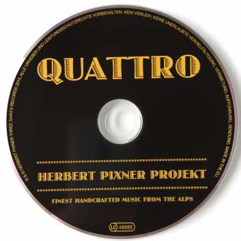 CD Herbert Pixner Projekt: Quattro