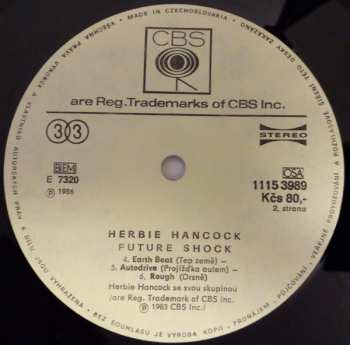 LP Herbie Hancock: Future Shock