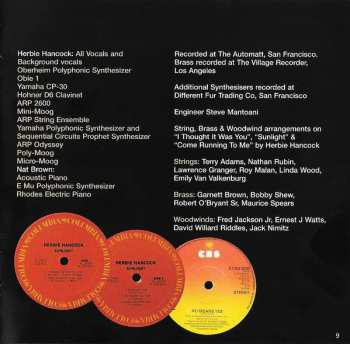 2CD Herbie Hancock: Sunlight & Feets Don't Fail Me Now DLX | LTD