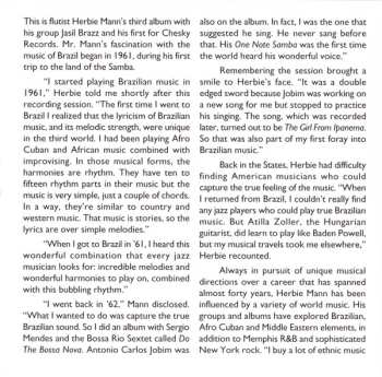 SACD Herbie Mann: Caminho De Casa