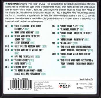 10CD/Doos Herbie Mann: Milestones Of A Legend - The Best 1954-1962