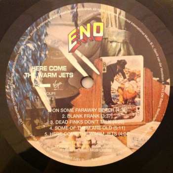 LP Brian Eno: Here Come The Warm Jets