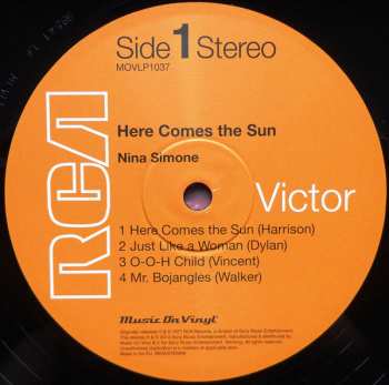 LP Nina Simone: Here Comes The Sun