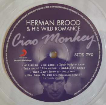 LP Herman Brood & His Wild Romance: Ciao Monkey LTD | NUM | CLR
