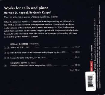 CD Herman D. Koppel: Works For Cello And Piano