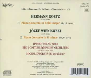 CD BBC Scottish Symphony Orchestra: Piano Concerto In B Flat, Op 18 / Piano Concerto In G Minor, Op 20