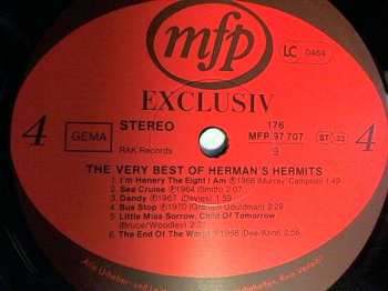 2LP Herman's Hermits: The Very Best Of Herman's Hermits