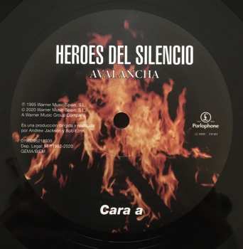 LP/CD Héroes Del Silencio: Avalancha