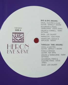LP Heron: Bye And Bye CLR