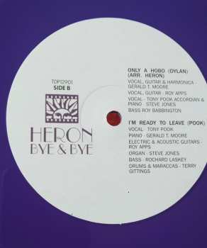 LP Heron: Bye And Bye CLR