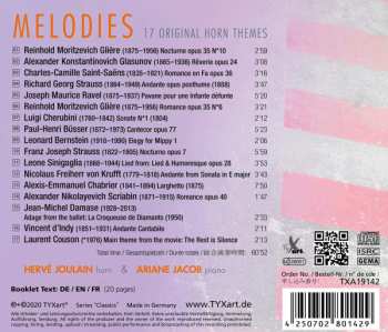 CD Hervé Joulain: Melodies: 17 Original Horn Themes