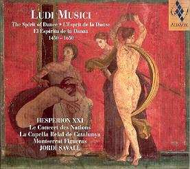 Album Jordi Savall: Ludi Musici - The Spirit Of Dance = L'Esprit De La Dance = El Espíritu De La Danza (1450-1650)