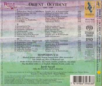 SACD Driss El Maloumi: Orient - Occident 1200-1700