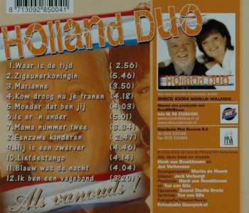 CD Het Holland Duo: Als Vanouds!
