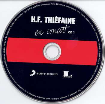 2CD Hubert Félix Thiéfaine: En Concert