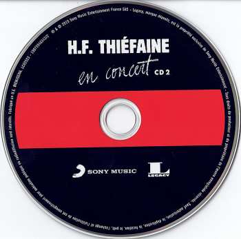 2CD Hubert Félix Thiéfaine: En Concert