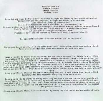 CD Hidden Lapse: Redemption