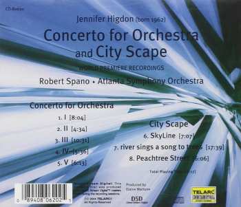 CD Atlanta Symphony Orchestra: Concerto For Orchestra / City Scape