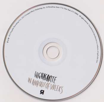 CD Highasakite: In And Out Of Weeks DIGI