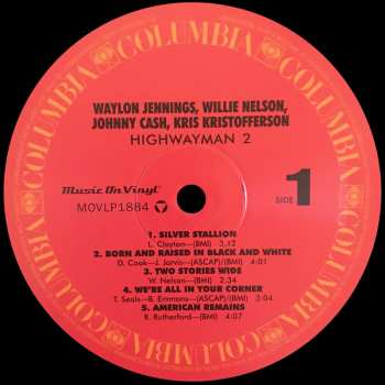 LP Johnny Cash: Highwayman 2