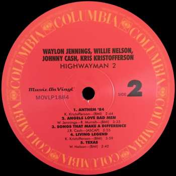 LP Johnny Cash: Highwayman 2
