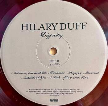 LP Hilary Duff: Dignity CLR | LTD