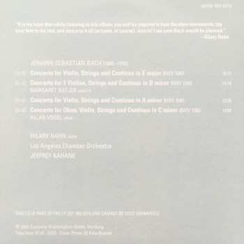 LP Johann Sebastian Bach: Concertos