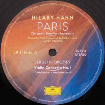 2LP Sergei Prokofiev: Paris