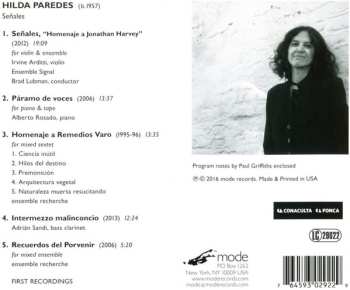 CD Hilda Paredes: Señales