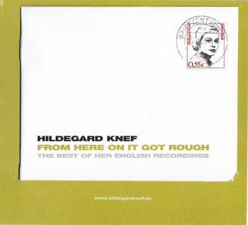 CD Hildegard Knef: From Here On It Got Rough (The Best Of Her English Recordings)