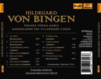 CD Hildegard Von Bingen: Femina Forma Maria: Marienlieder Des Villarenser Codex