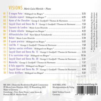 CD Hildegard Von Bingen: Visions DIGI