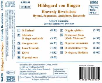 CD Hildegard Von Bingen: Heavenly Revelations: Hymns, Sequences, Antiphons, Responds