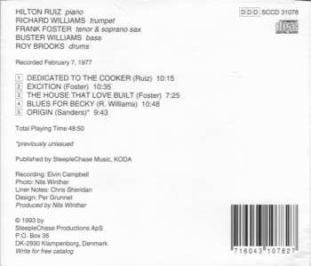 CD Hilton Ruiz Quintet: Excition