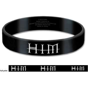 Merch HIM: Rubberen Armband Logo Him