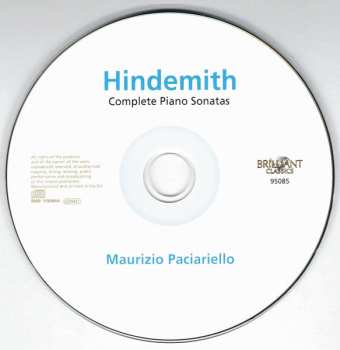 CD Paul Hindemith: Complete Piano Sonatas
