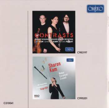 CD Antje Weithaas: Clarinet Concerto ∙ Clarinet Quartet ∙ Sonata