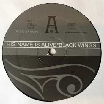 LP His Name Is Alive: Black Wings