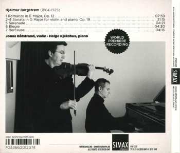 CD Hjalmar Borgstrøm: Complete Works For Violin And Piano