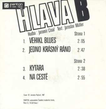 SP Hlava B: Vehikl Blues / Jedno Krásný Ráno / Kytara / Na Cestě