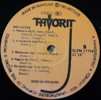 LP Hobo Blues Band: Még Élünk