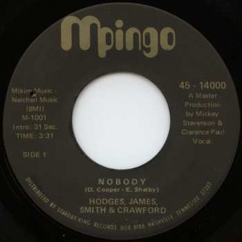 Album Hodges, James, Smith & Crawford: Nobody / I'm In Love