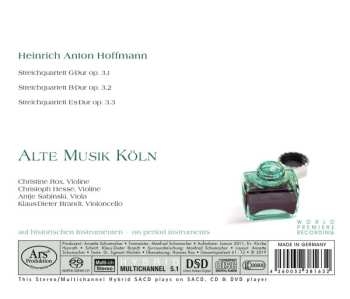 SACD Alte Musik Köln: String Quartets