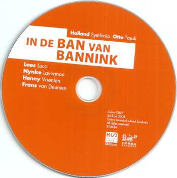 CD Holland Symfonia: In De Ban Van Bannink